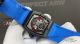 swiss replica swiss replica Hublot Spirit of Big Bang Depeche Mode black case blue strap watch (6)_th.jpg